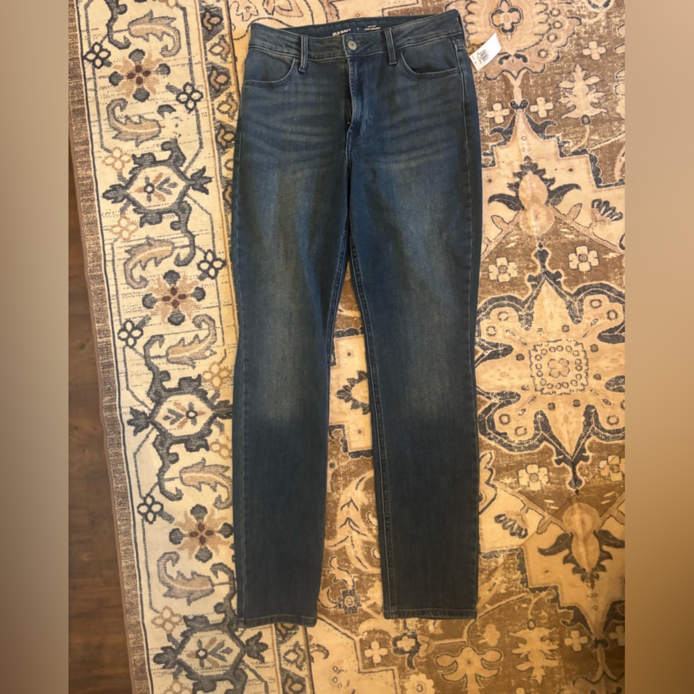 Old Navy high rise wow straight jeans 4 NWT